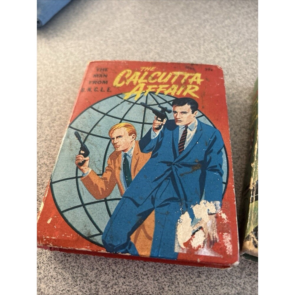 Little Big Books Vintage 1967 Set Of 3 Tarzan , The Invaders, Calcutta Affair - Picture 3 of 10